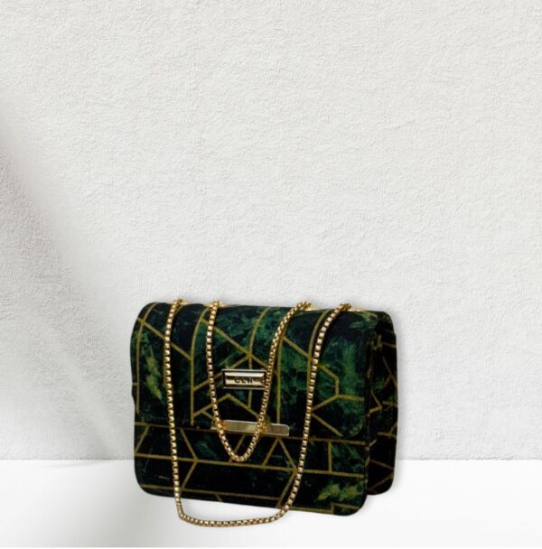 Top Women's Leather Handbag-Velvet